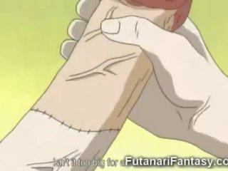 Hentai futanari 2 fötter kuk